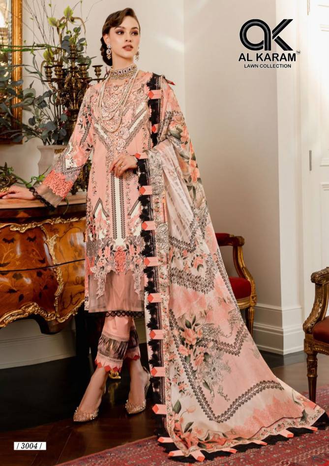 Al Karam Queens Court Vol 3 Cotton Dress Material Catalog